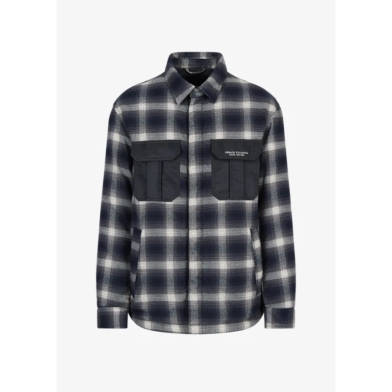 Image of Armani Exchange BLOUSON - Blue Blue XS