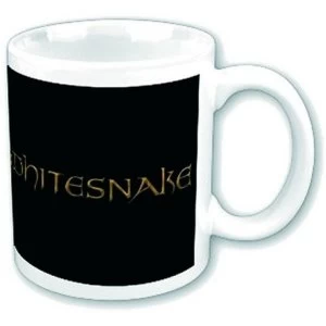 Image of Whitesnake - Crest Logo Boxed Standard Mug