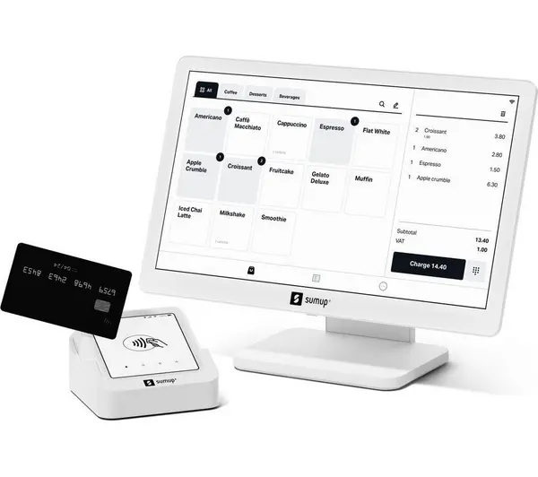 Image of SUMUP Point of Sale Lite & Solo Card Reader, White 4260325424189