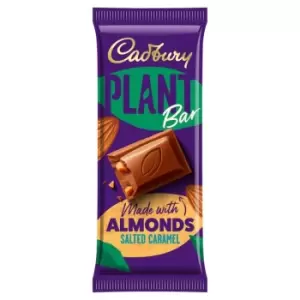 Image of Cadbury Vegan Plant Salted Caramel Chocolate Bar, 90g