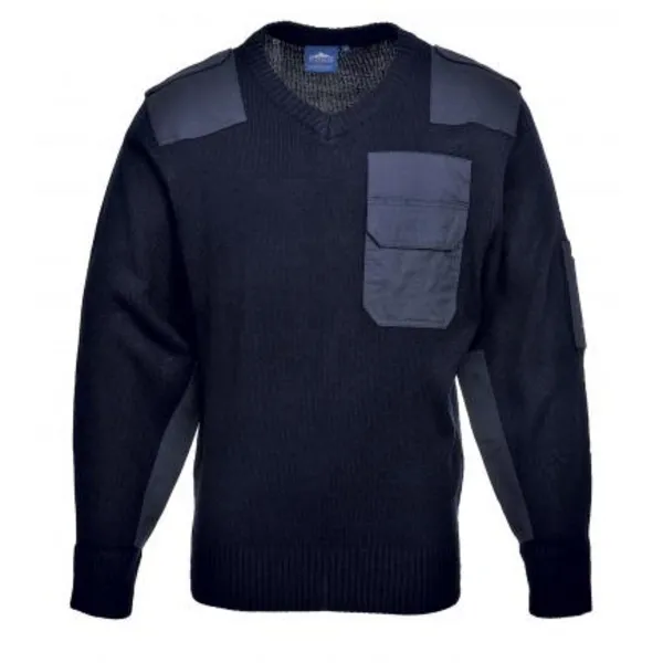 Image of Portwest Nato Mens Sweater B310NARXXL Colour: Navy