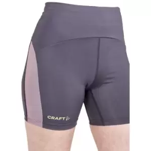 Image of Craft Womens/Ladies Pro Hypervent Shorts (S) (Granite/Gerbera)