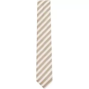 Image of Boss Boss Tie 7.5cm Mens - Beige