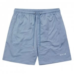 Image of Nicce Taro Shorts Mens - Blue Mirage