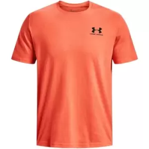 Image of Under Armour Sportstyle Short Sleeve T-Shirt Mens - Orange