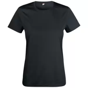 Image of Clique Womens/Ladies Basic Active T-Shirt (M) (Black)