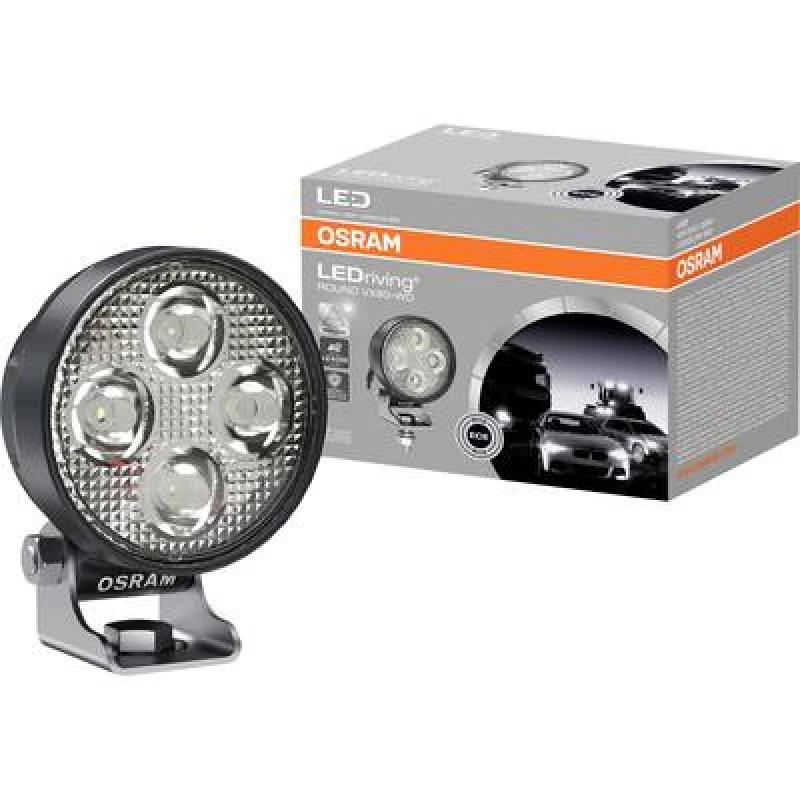 Image of Osram OSRAM High beam LEDDL119-WD LEDDL119-WD LED (monochrome) front (L x W x H) 83 x 65 x 108mm LEDDL119-WD