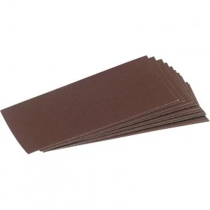 Image of Draper Clip On 1/3 Sanding Sheets 92mm x 232mm Assorted Pack of 10