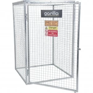 Image of Armorgard Gorilla Bolt Together Gas Cylinder Storage Cage 1200mm 1200mm 1800mm