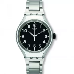 Image of Unisex Swatch Irony X-Lite -Stripe Back Watch
