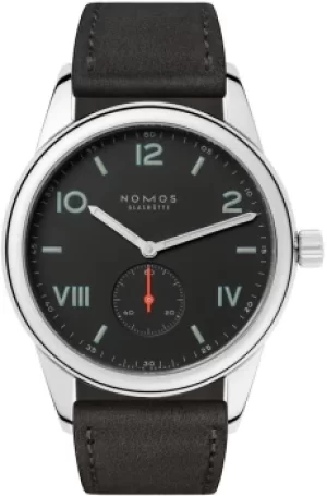Image of Nomos Glashutte Watch Club 38 Campus Nacht Steel Back