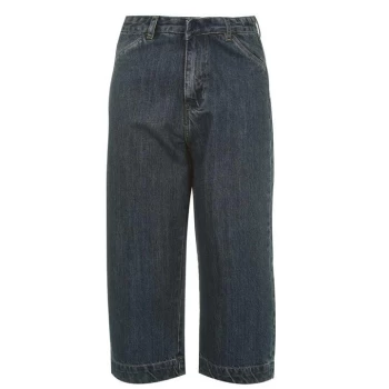 Image of SoulCal Crop Wide Leg Jeans Ladies - Mid Wash