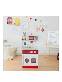 Image of Teamson Kids Little Chef Madrid Classic Play Kitchen - Red / White