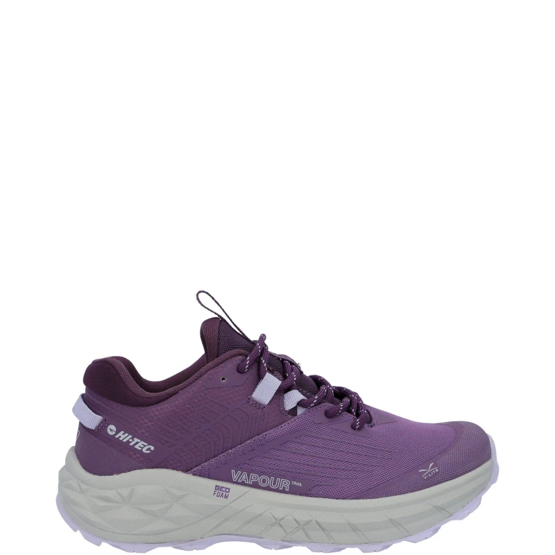Image of Hi Tec Womens Fuse Trail Lightweight Low Trail Trainers UK Size 5 (EU 38) PURPLE HIT132-PURPLE-5