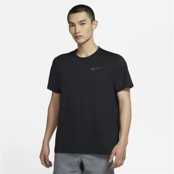 Image of Nike Pro Dri-FIT Short-Sleeve Top Mens - Black