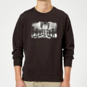 Image of Toy Story Evil Dr Pork Chop Speech Sweatshirt - Black - XL