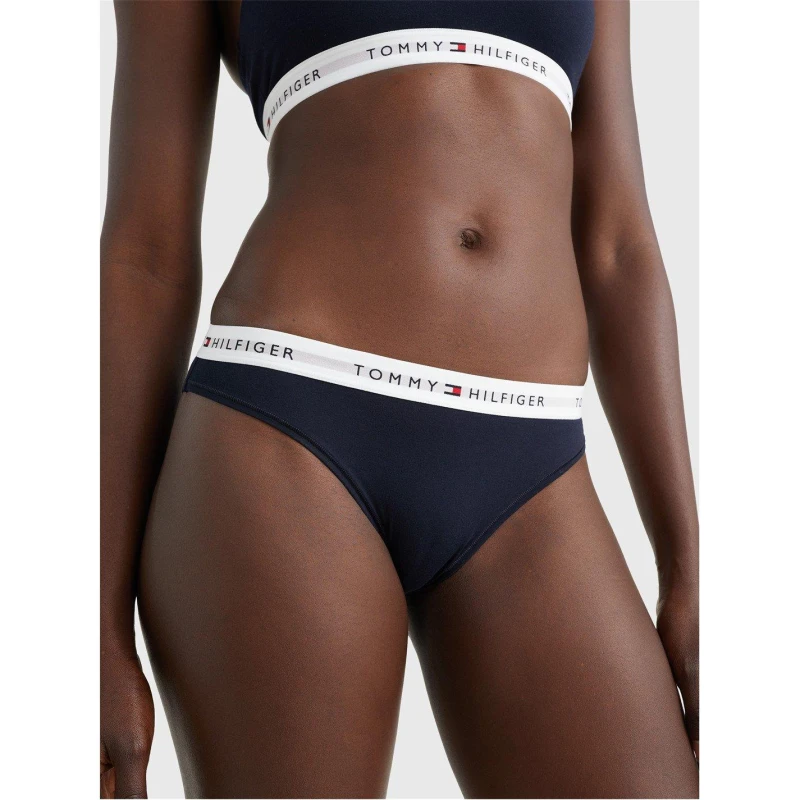Image of Tommy Hilfiger Bikini Briefs Hipster Briefs 8 (XS) Blue 42115118310