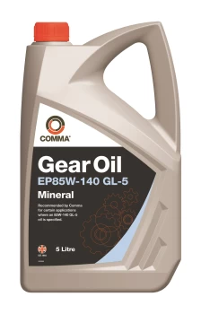 Image of Gear Oil EP85W140 - 5 Litre HMG5L COMMA