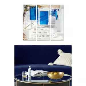 Image of MDF553192087 Multicolor Decorative MDF Painting (3 Pieces)