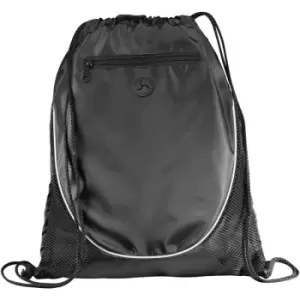 Image of Bullet The Peek Drawstring Cinch Backpack (Pack Of 2) (35.5 x 43.1cm) (Solid Black) - Solid Black