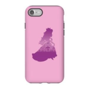 Image of Nintendo Super Mario Peach Silhouette Phone Case - iPhone 7 - Tough Case - Matte
