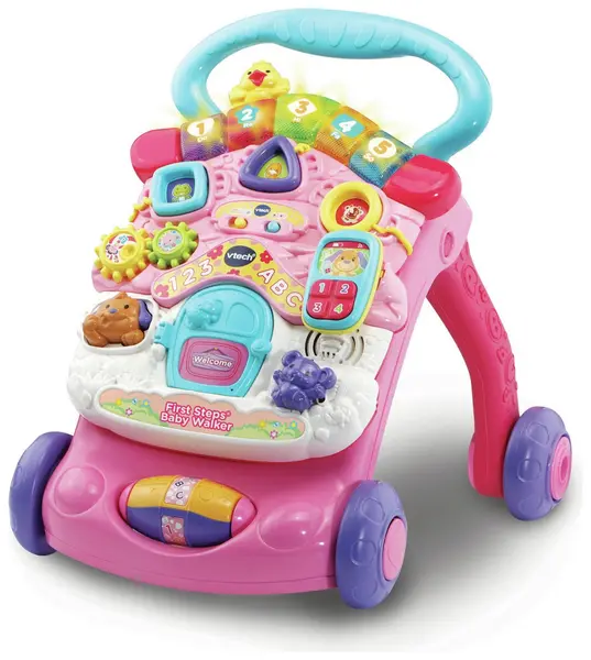 Image of Vtech Vtech First Steps Baby Walker - Pink