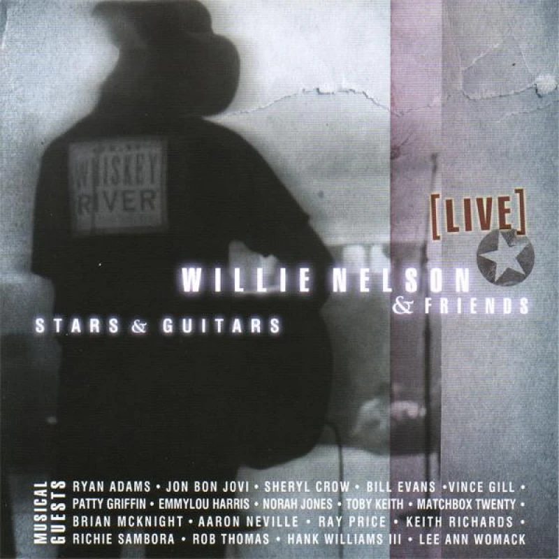 Image of Various Artists - Willie Nelson and Friends: Stars and Guitars - Live CD Album - Used