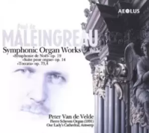 Image of Paul de Maleingreau - Paul De Maleingreau: Symphonic Organ Works - Volume 1 CD Album - Used