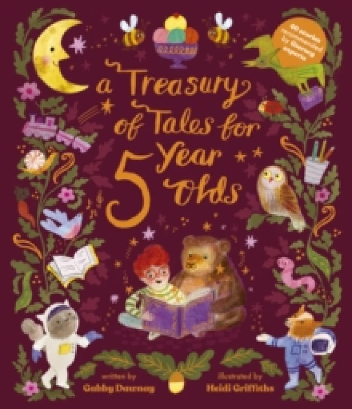 Image of A Treasury of Tales for Five-Year-Olds : 40 stories recommended by literary experts Hardback