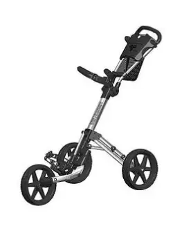 Image of Fast Fold Mission 5.0 Shiny Silver With Black Wheels