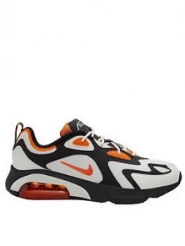 Image of Nike Air Max 200 - Black/White/Orange