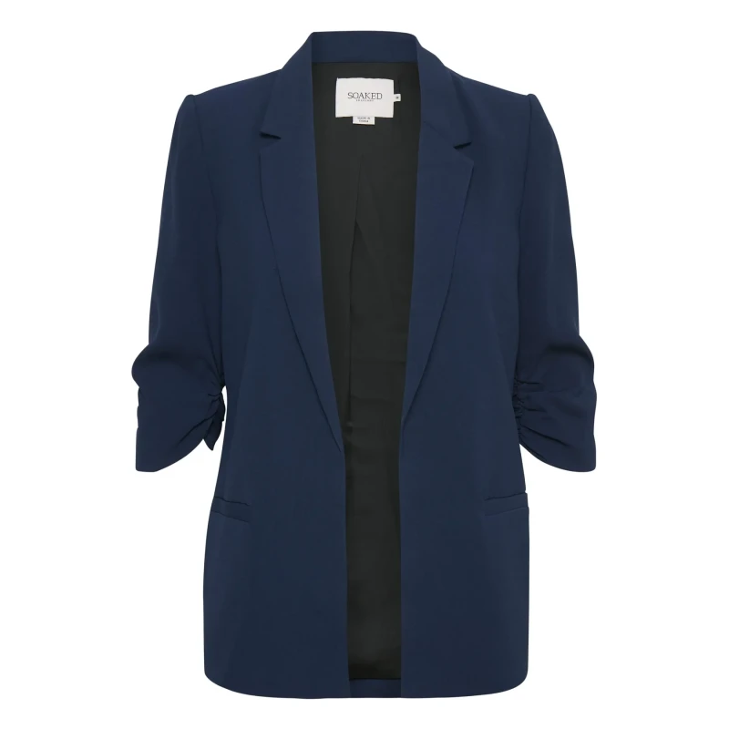Image of Soaked in Luxury Womens blazer Soaked in Luxury Shirley Bleu Female 2XL