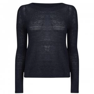 Image of Only Knitted Jumper - Navy Blazer