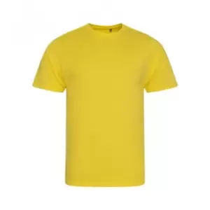 Image of Ecologie Mens Organic Cascades T-Shirt (S) (Sun Yellow)