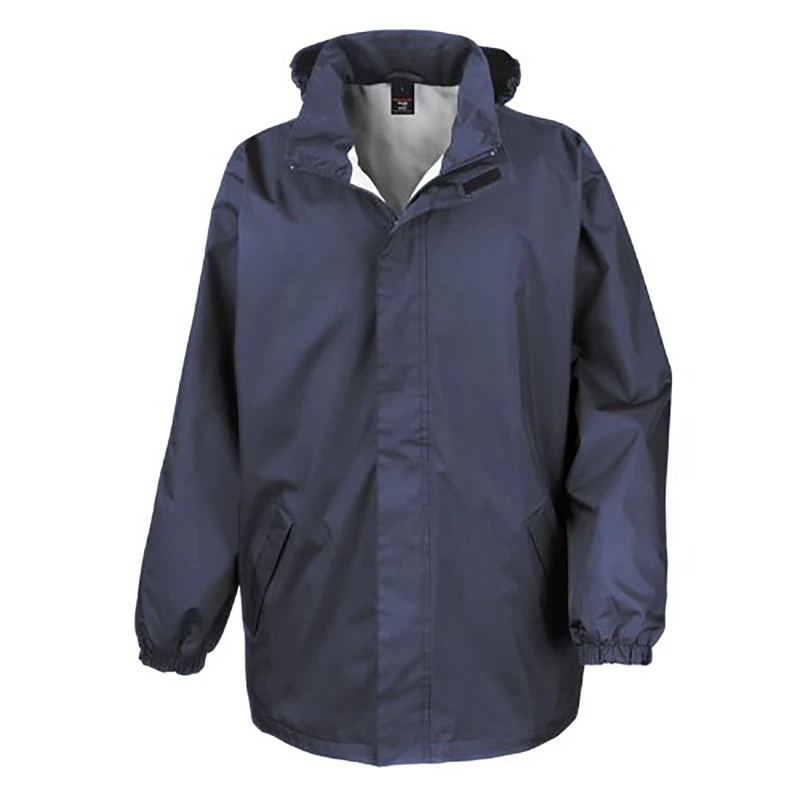 Image of Result Result Men Core Midweight Waterproof Windproof Jacket in Navy Size: Small Navy S Male 5055747557879