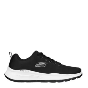 Image of Skechers Mesh Lace Up Sneaker W - Black