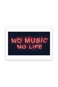 Image of No Music No Life by Anonymous