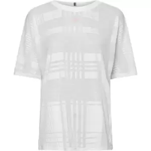 Image of Tommy Sport Burn Out C-Nk Tee Ss - Pink