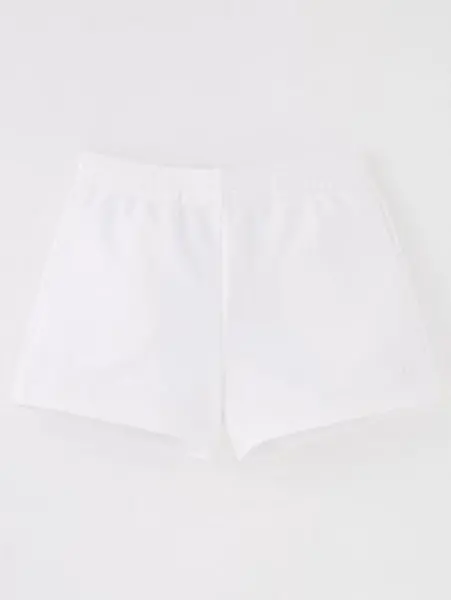 Image of Champion Girls Champion Shorts - White Size Xxl=15-16 Years