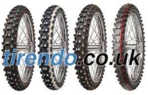 Image of Mitas C-19 70/100-17 TT 40M Compound Interm. Terrain, Front wheel, red