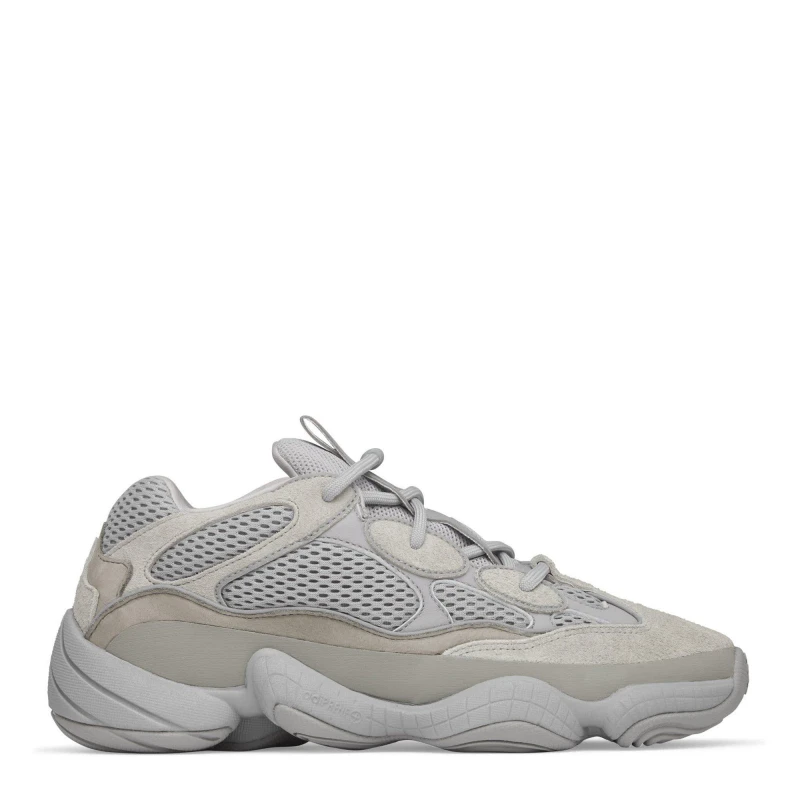Image of Yeezy Mens 500 adiPRENE Cushioning Sneakers Stone Salt male 7 (40.7)
