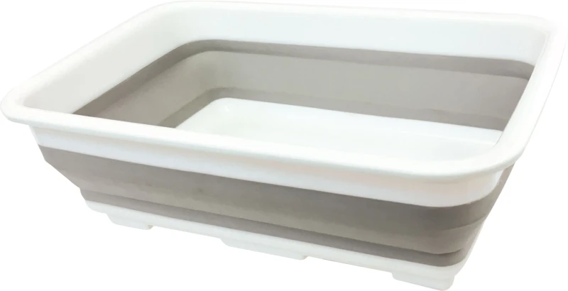 Image of 7L Collapsible Foldable Washing Up Bowl Dish Camping Travel Caravan Boat Kitchen ELV-120483 Washing-up Bowl