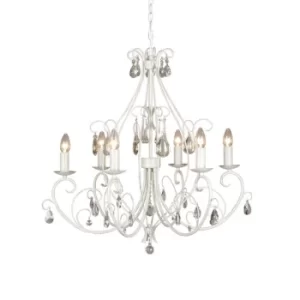 Image of Gondola Multi Arm Chandeliers Beige Gray
