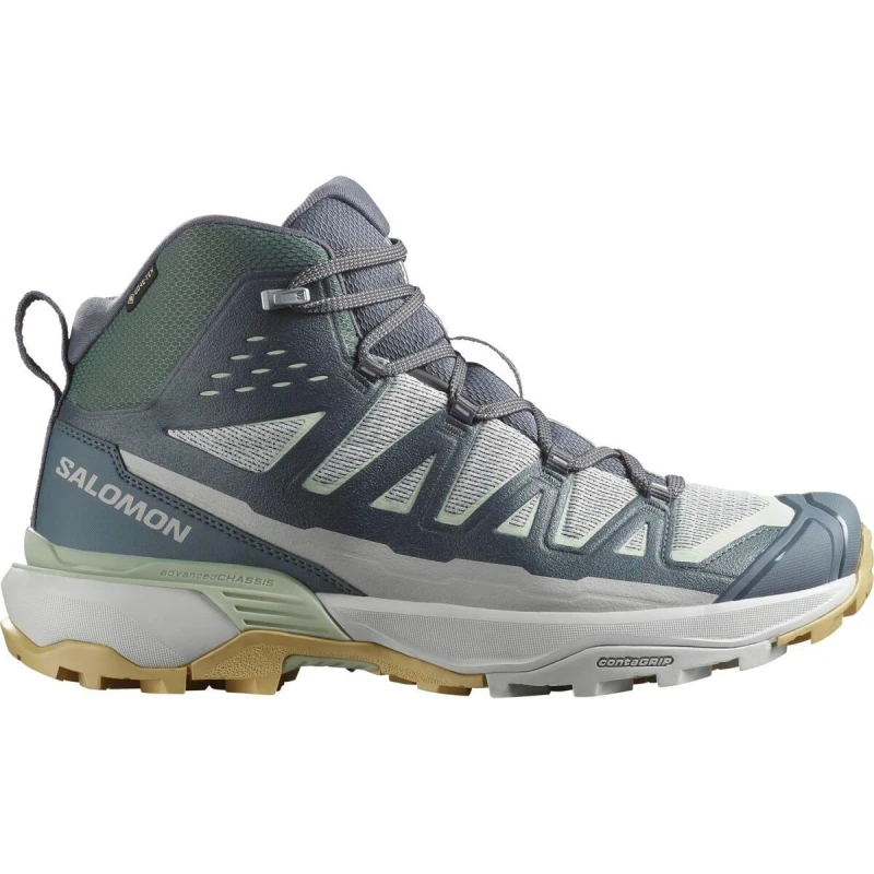 Image of Salomon X Ultra 360 EDGE GTX Hiking Boot Mens Grey Violet male 9.5 (44)