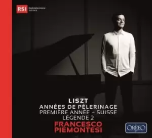 Image of Liszt Annees De Pelerinage/Legende 2 by Franz Liszt CD Album