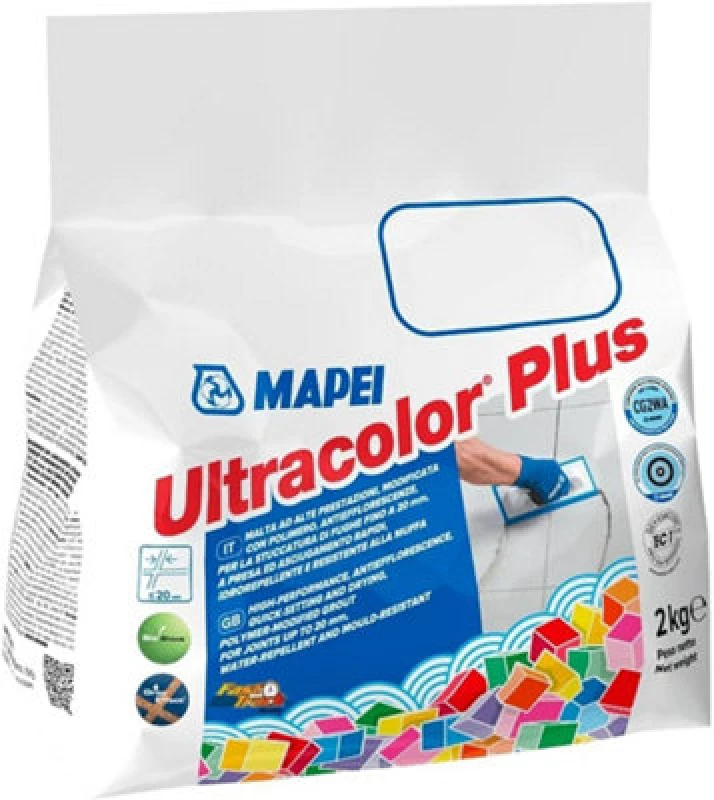 Image of MAPEI Mapei Ultracolor Plus Grout 142 Brown 2kg BMU142P