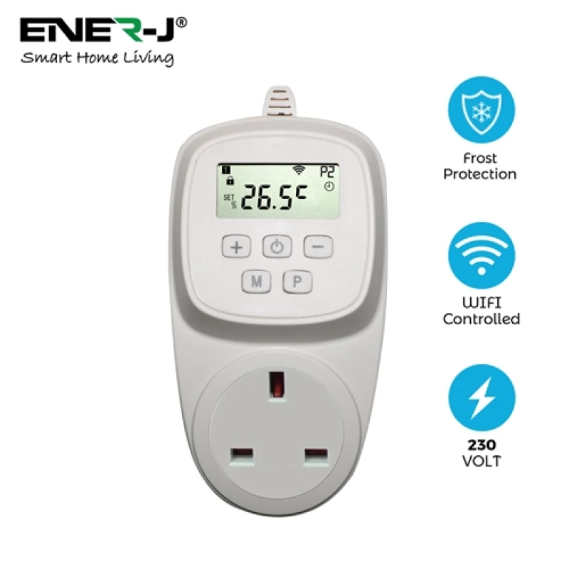 Image of Ener-J WiFi Thermostat for Infrared heating panel 21518AWUK