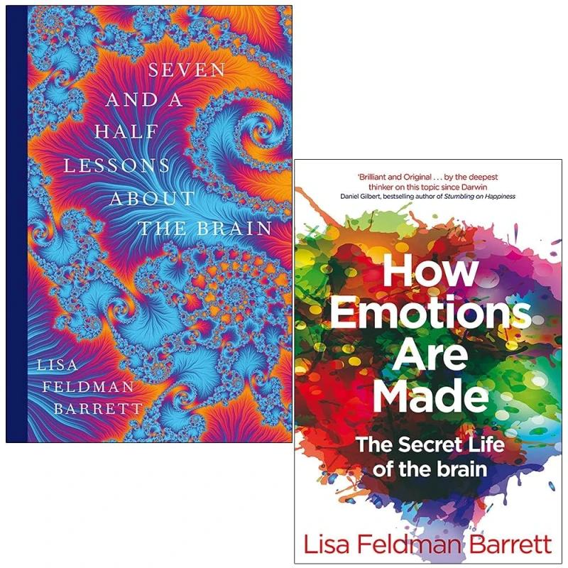 Image of Lisa Feldman Barrett 2 Book Set Seven And A Half Lessons About The Brain How Emotions Are Made Lisa Feldman Barrett Books