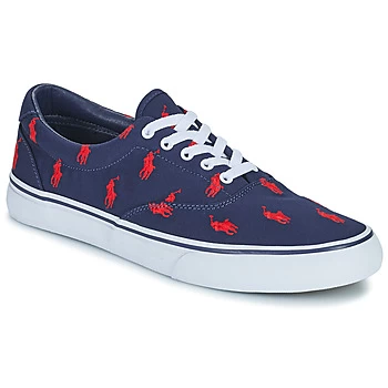 Image of Polo Ralph Lauren THORTON-SNEAKERS-VULC mens Shoes Trainers in Blue,10,11,12,12