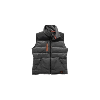Image of T54598 Worker Body Warmer Charcoal S - Scruffs
